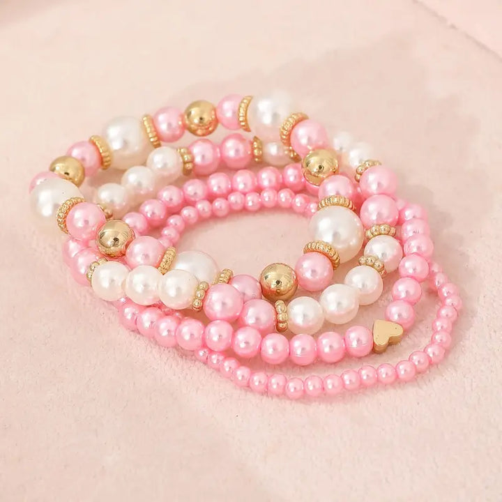 PEARL HARMONY BRACELET | TOGETHER AGAINST BREAST CANCER (1+1 FREE)