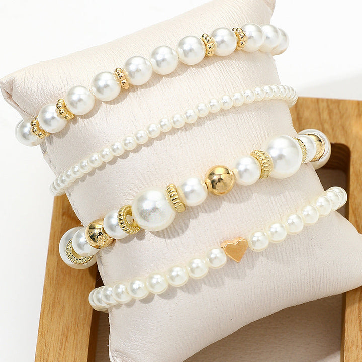 PEARL HARMONY BRACELET | TOGETHER AGAINST BREAST CANCER (1+1 FREE)