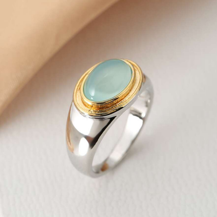 SERENE | SOFT AQUA STATEMENT BAND