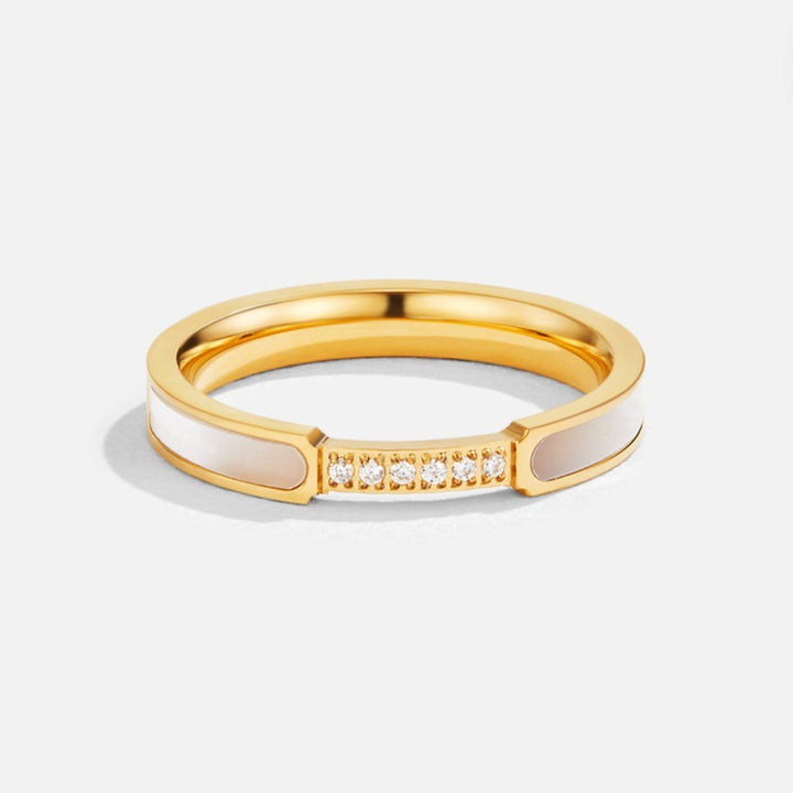 IVORYA | MINIMAL LUXE INLAY RING